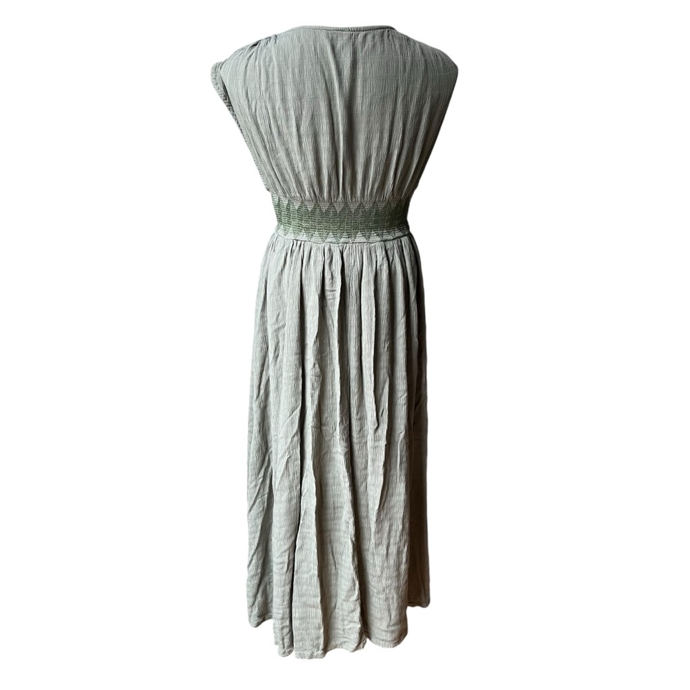 Free People Devon Maxi Dress in Seagrass, Sz S - Picture 4 of 16